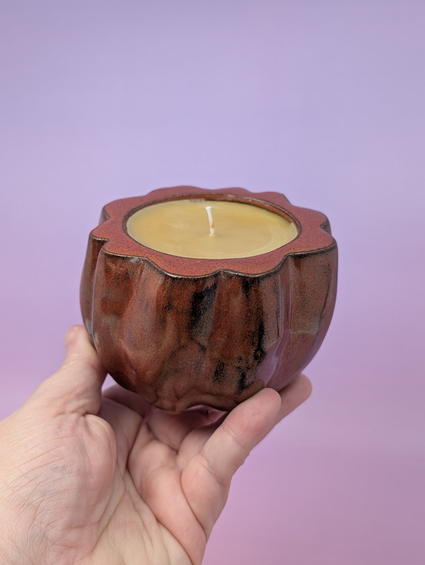Squash Candle Jar