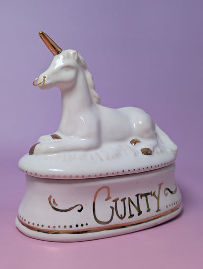 Cunty Unicorn Candle