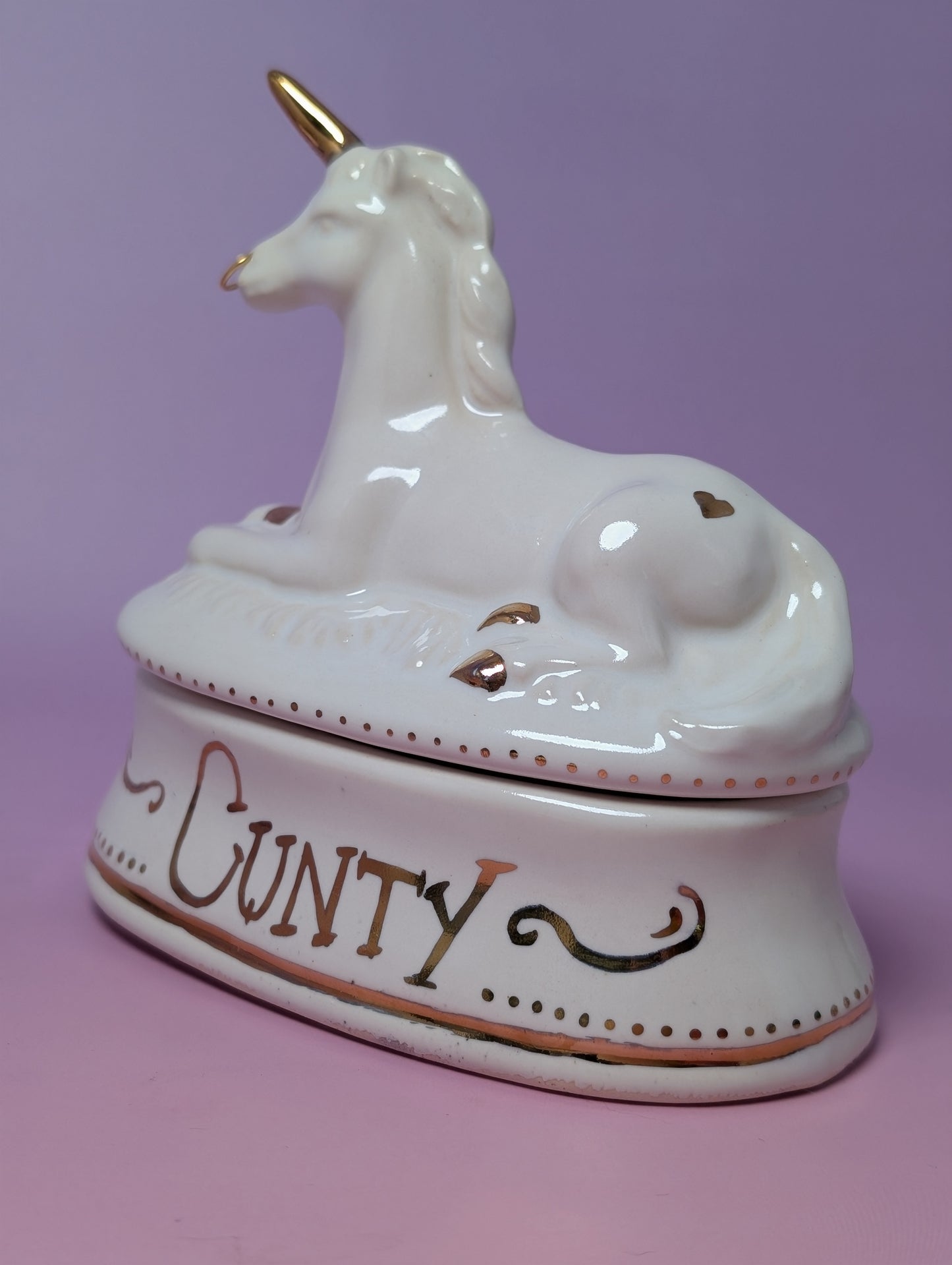 Cunty Unicorn Candle
