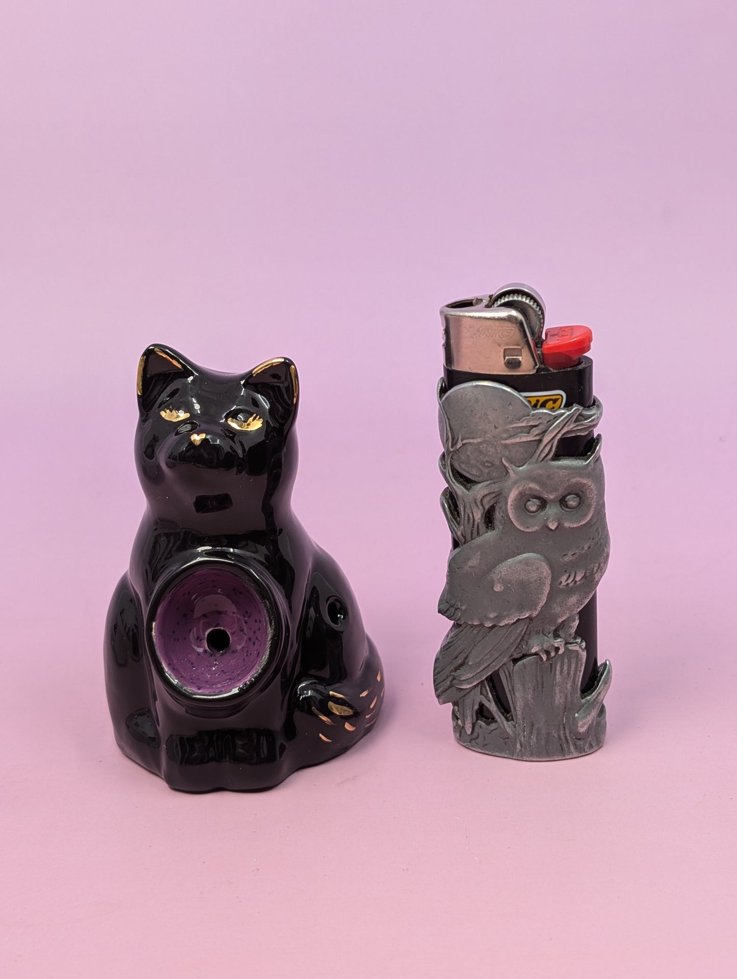 Cat Pipe with Yarn Ball