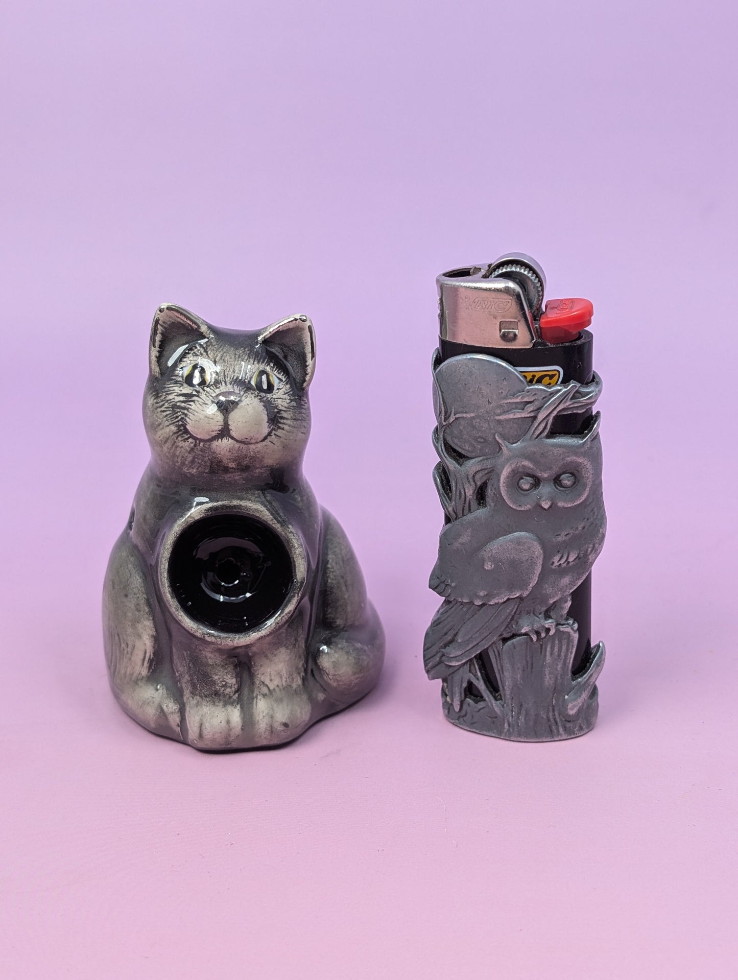 Cat Pipe with Yarn Ball