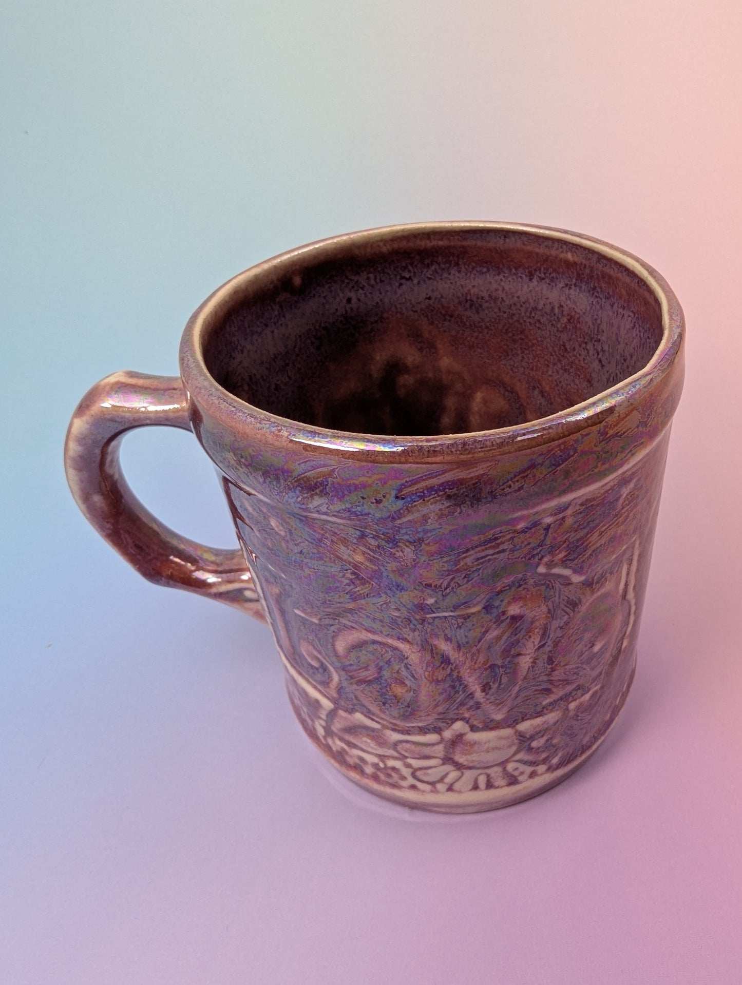 Love Mug - Purple Opalescent