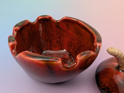 Wormy Apple Ashtray