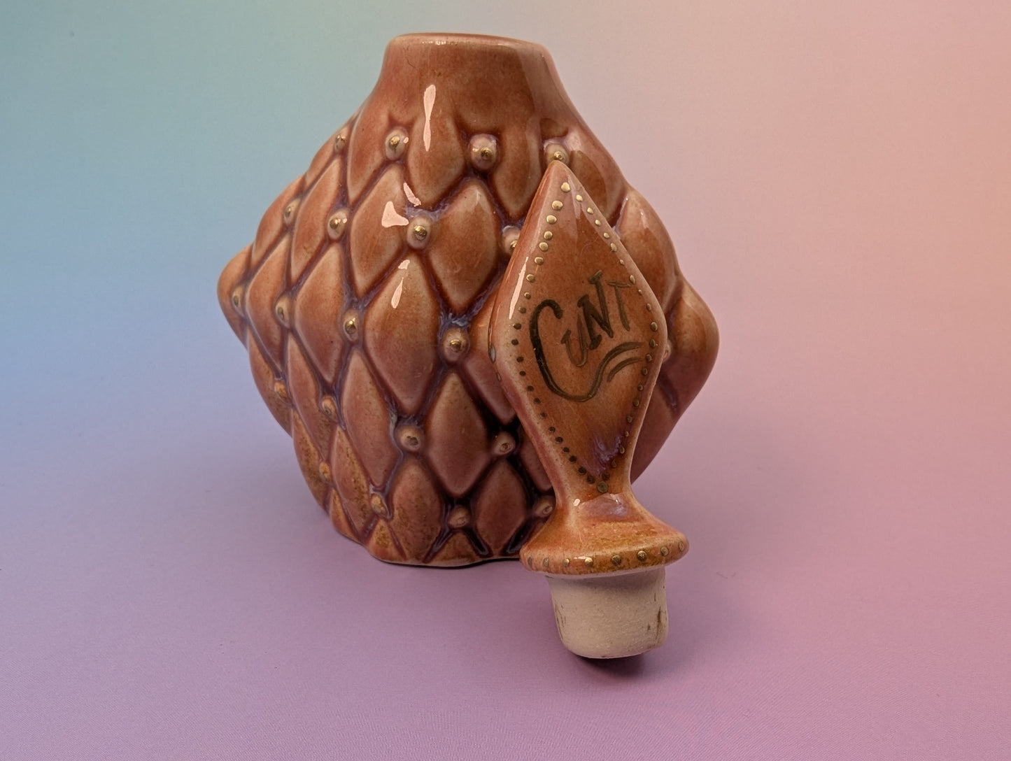 Cunt Quilted Perfume Jar