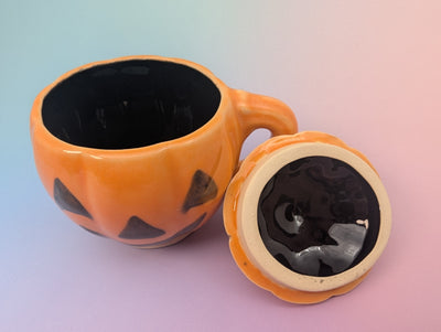 GOB Jack-o-Lantern Mug - Classic Orange and Black