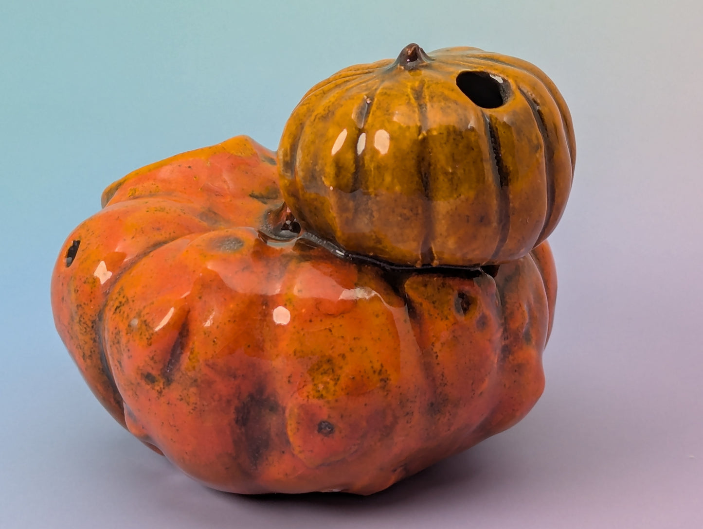 Double Pumpkin Pipe