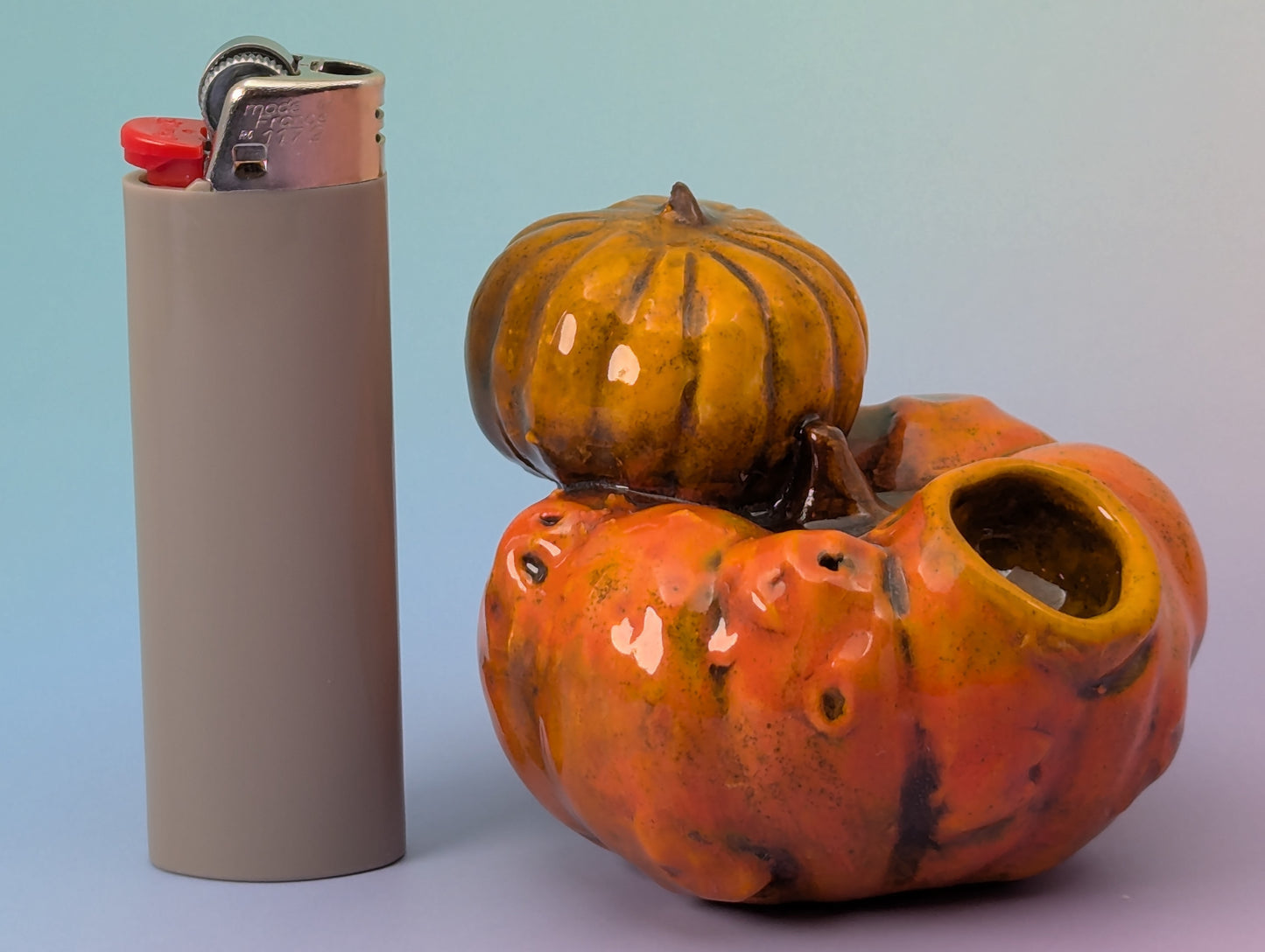 Double Pumpkin Pipe