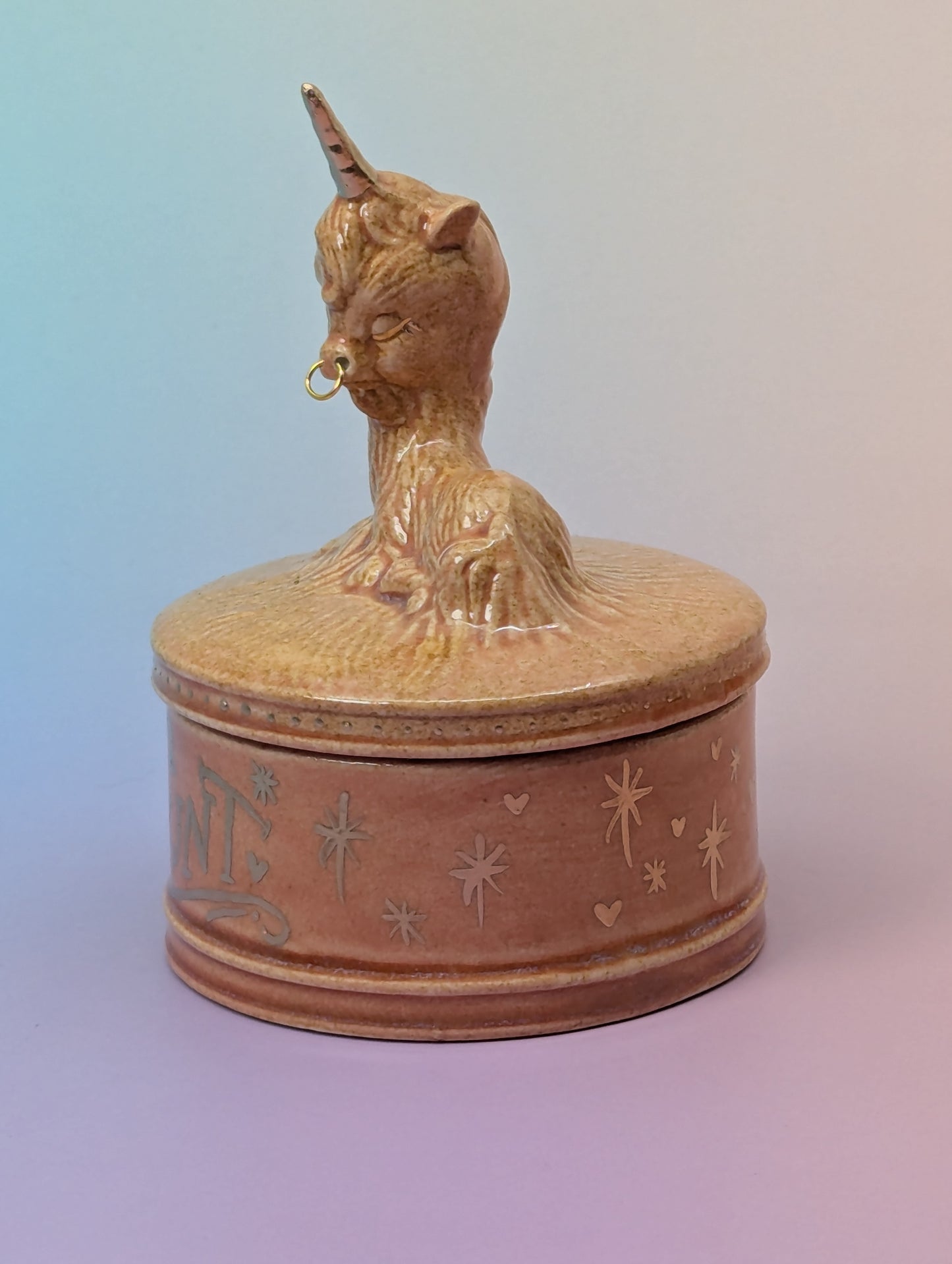 Unicorn Jar with Septum Ring