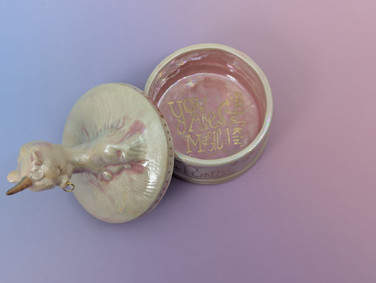 Unicorn Jar with Septum Ring