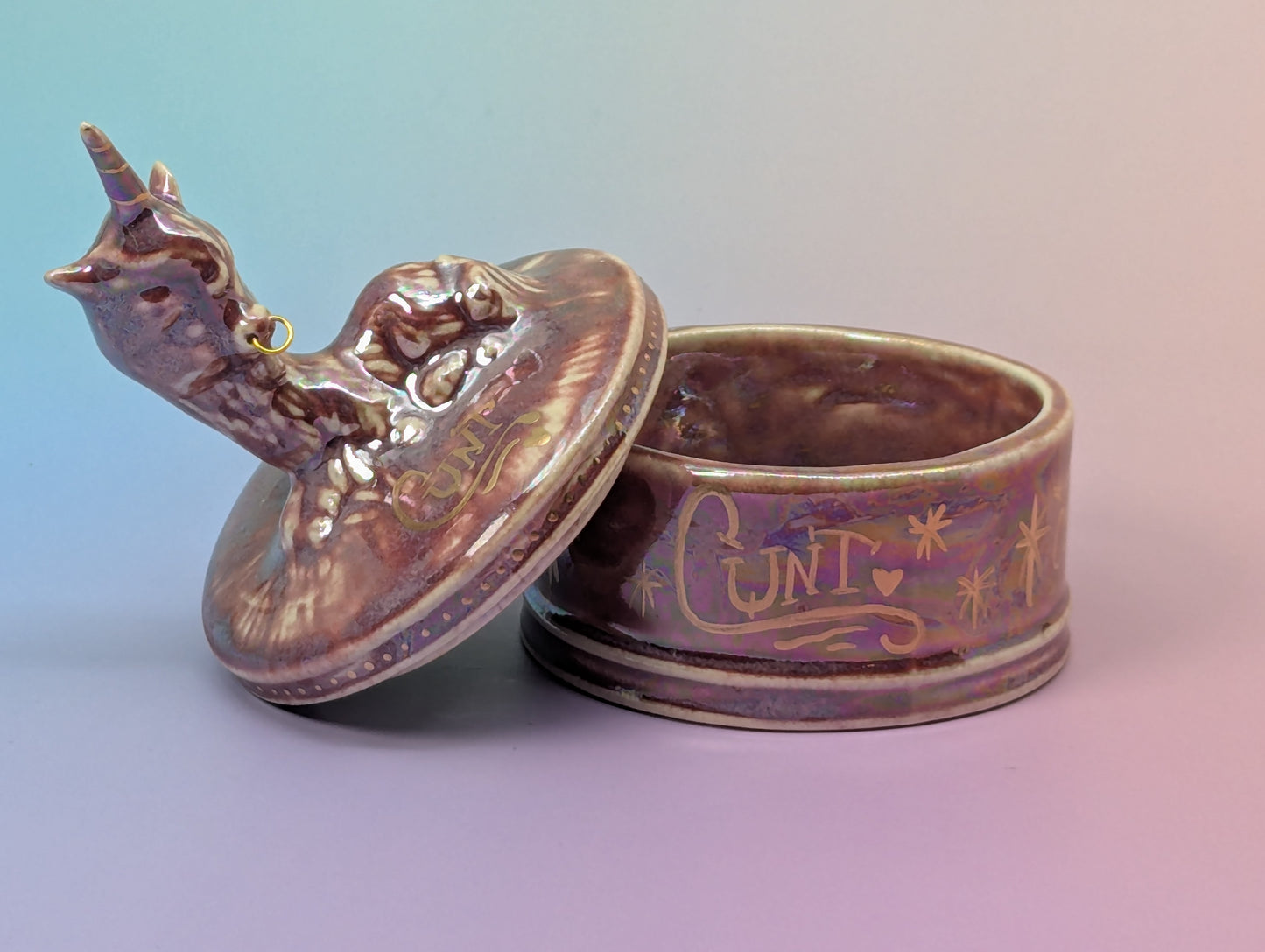 Unicorn Jar with Septum Ring