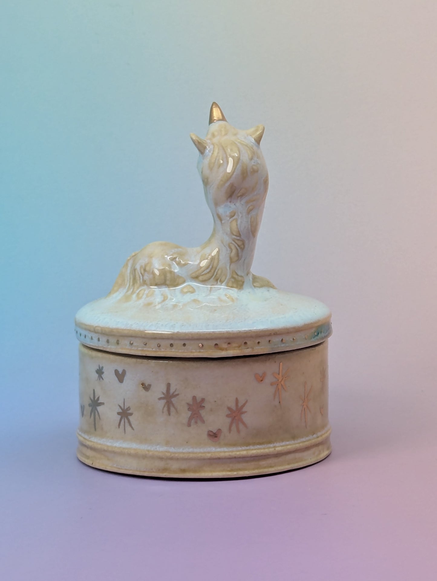 Unicorn Jar with Septum Ring