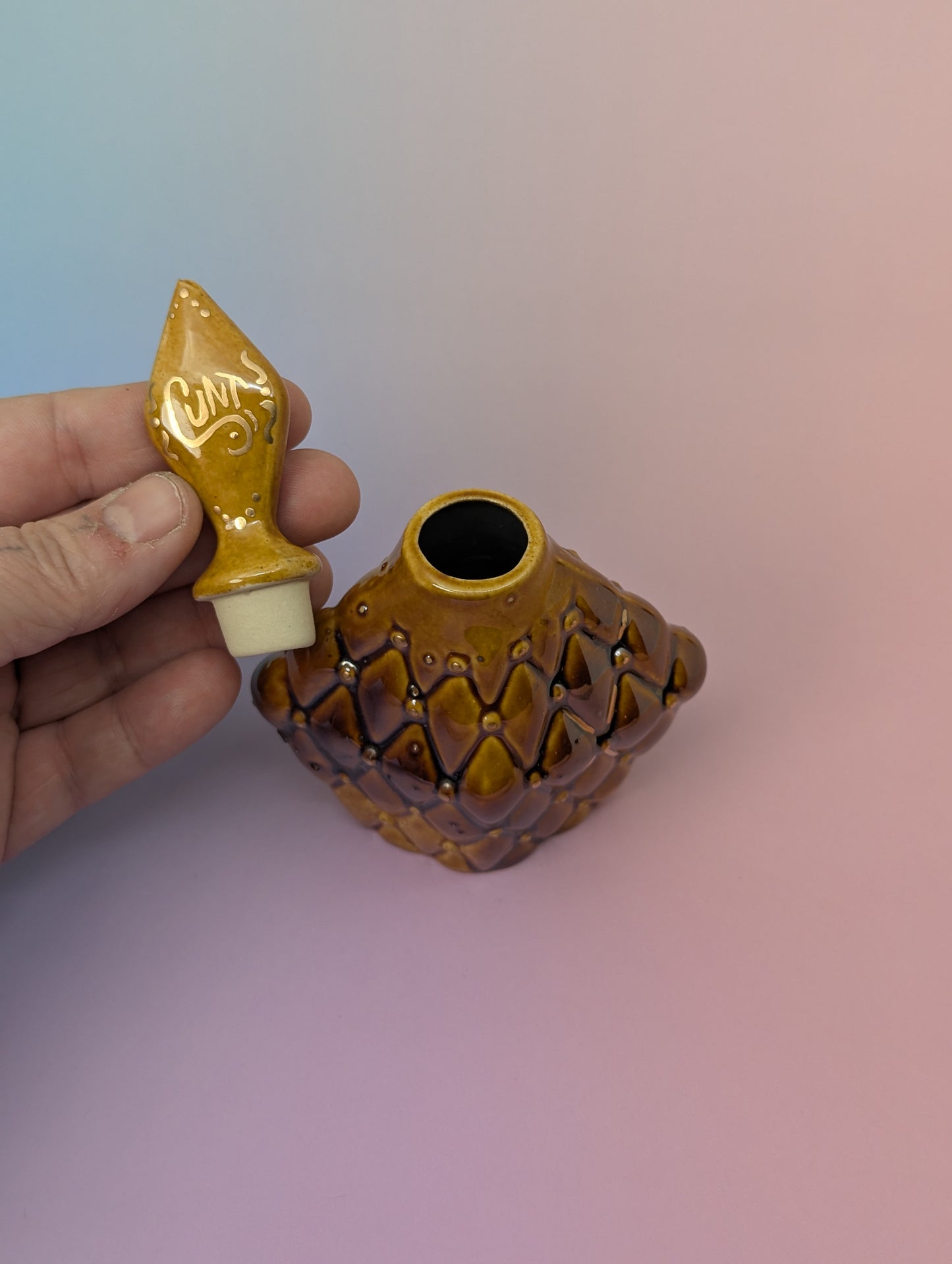 Cunt Quilted Perfume Jar