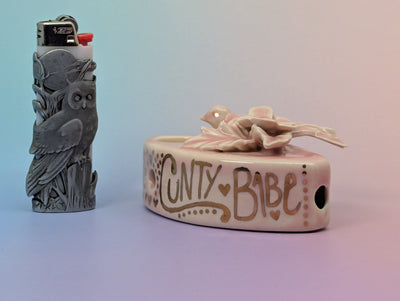 Cunty Babe Bird & Dogwood Pipe