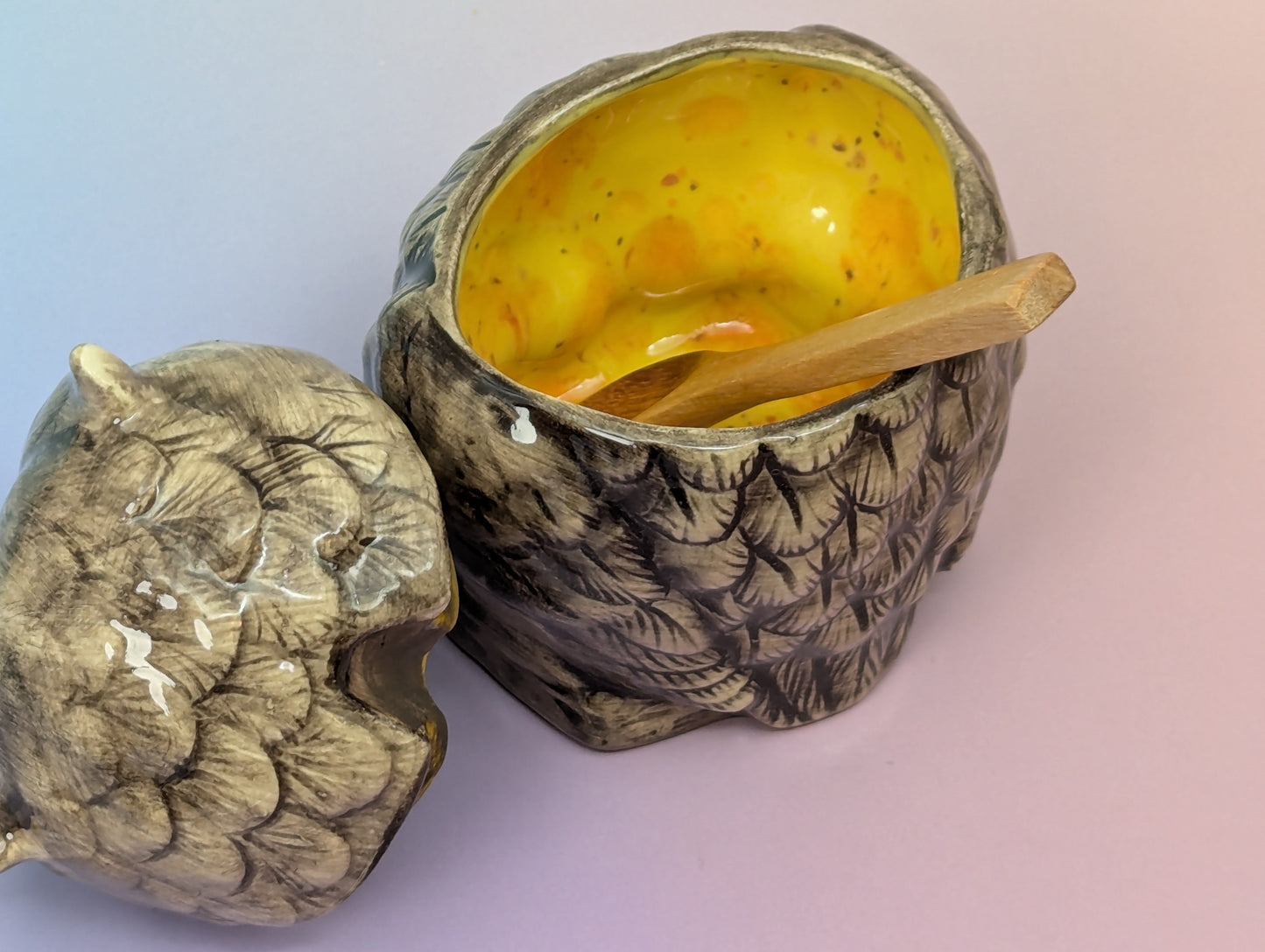 Owl Sugar/Salt Bowl