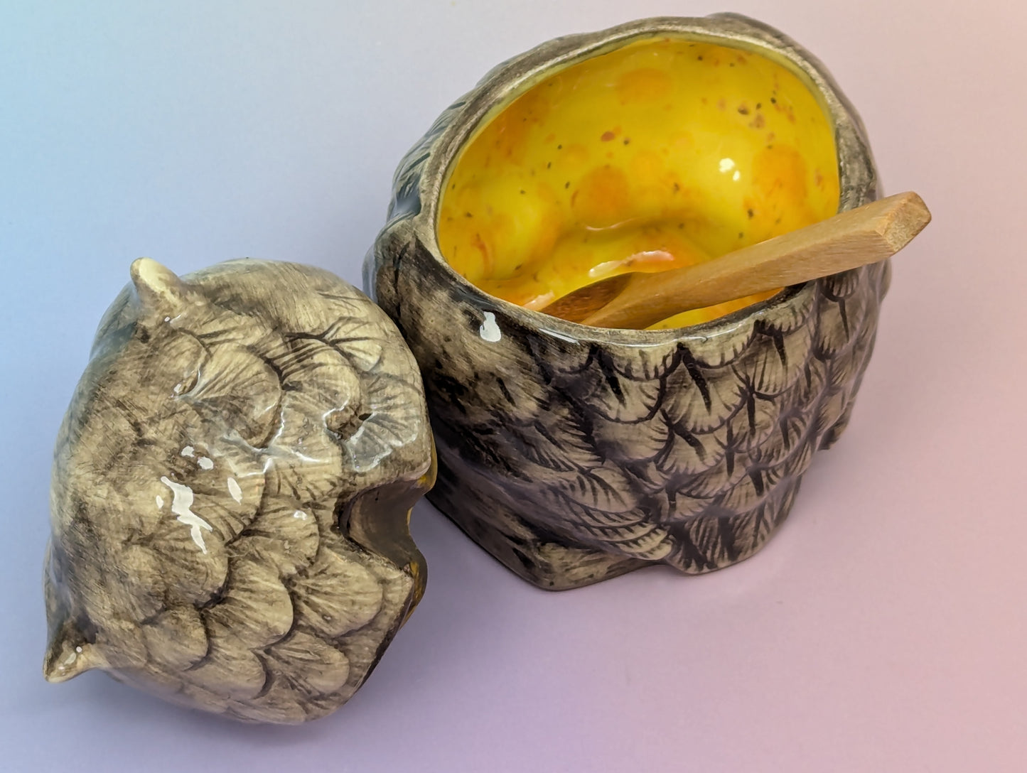 Owl Sugar/Salt Bowl