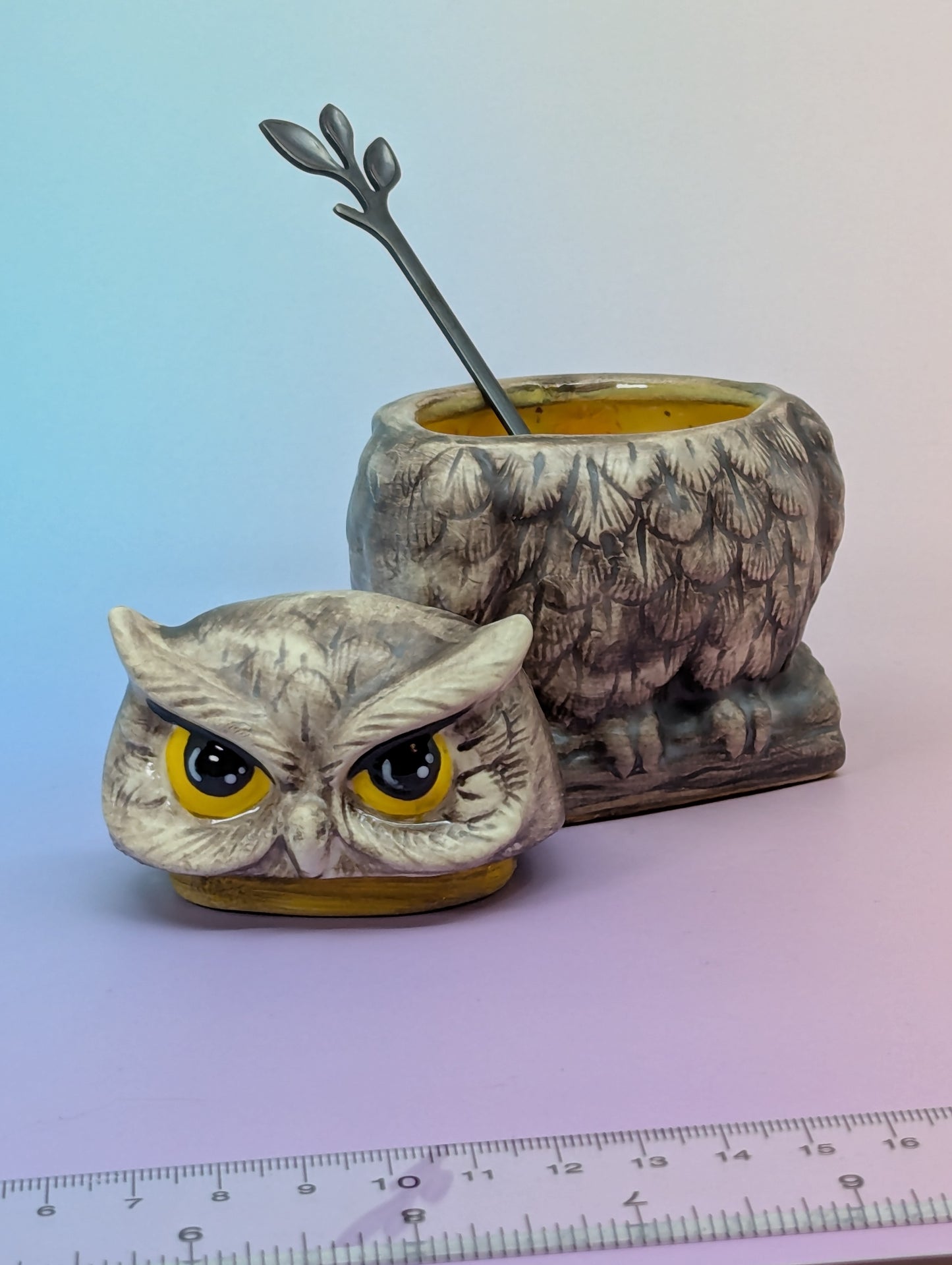 Owl Sugar/Salt Bowl
