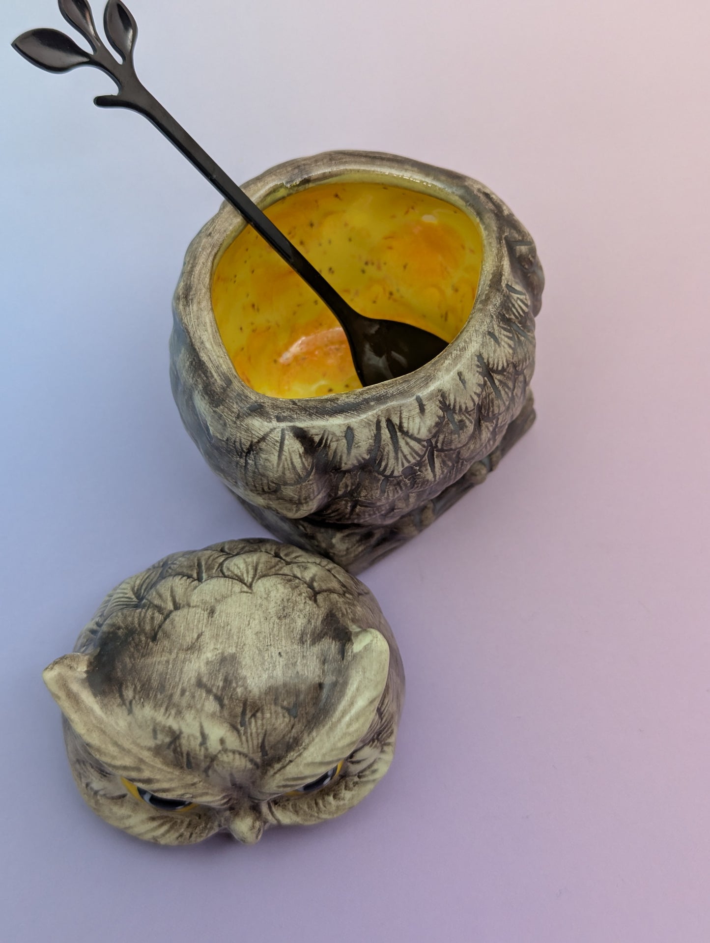 Owl Sugar/Salt Bowl