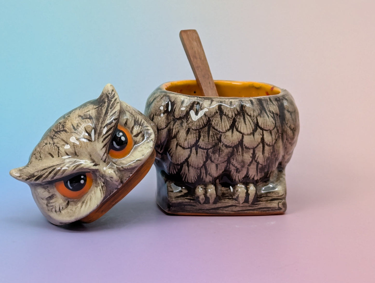 Owl Sugar/Salt Bowl