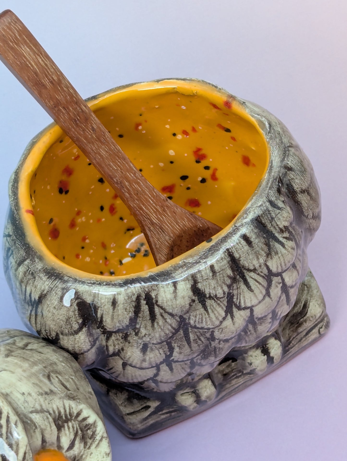 Owl Sugar/Salt Bowl