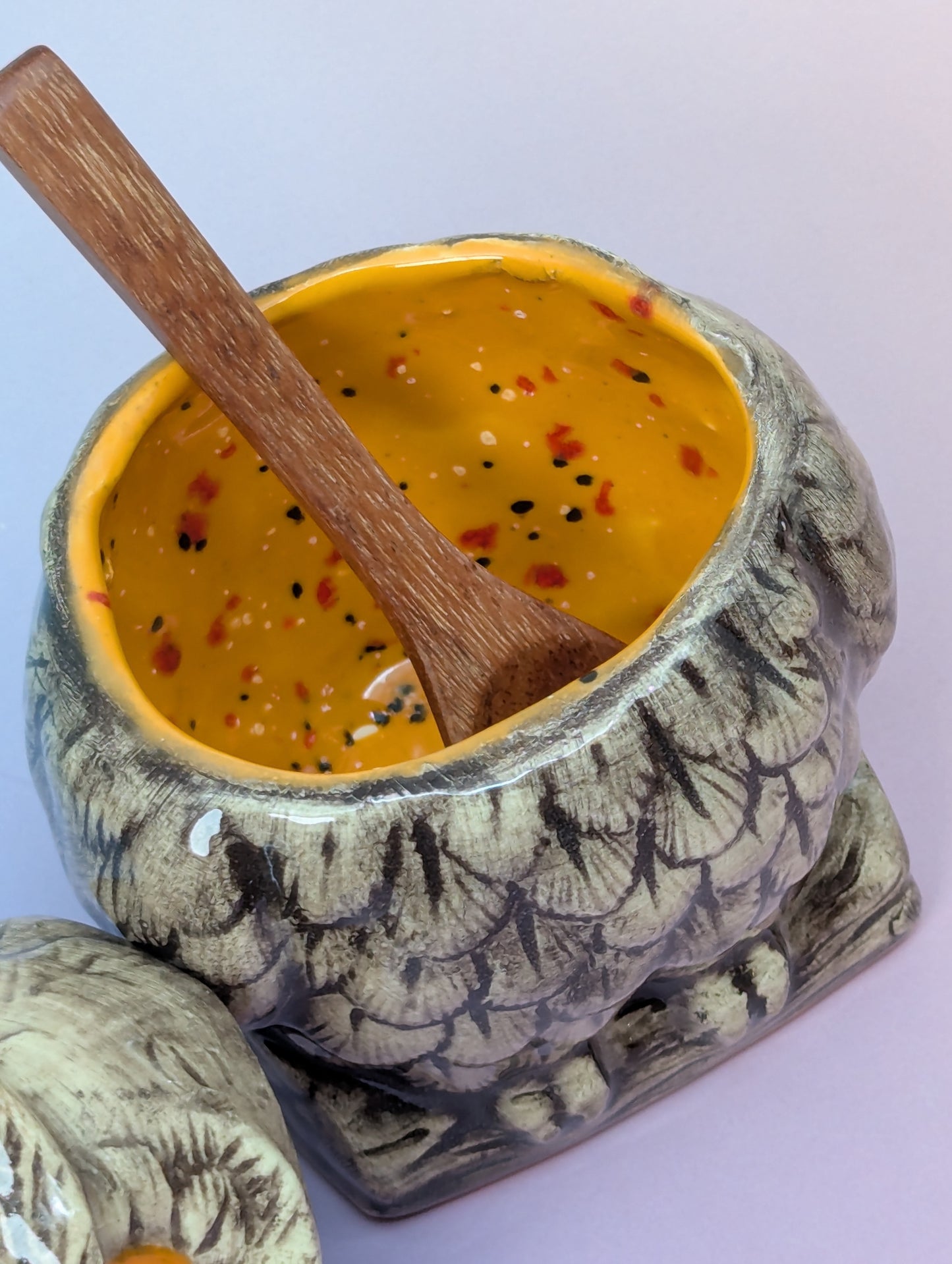 Owl Sugar/Salt Bowl