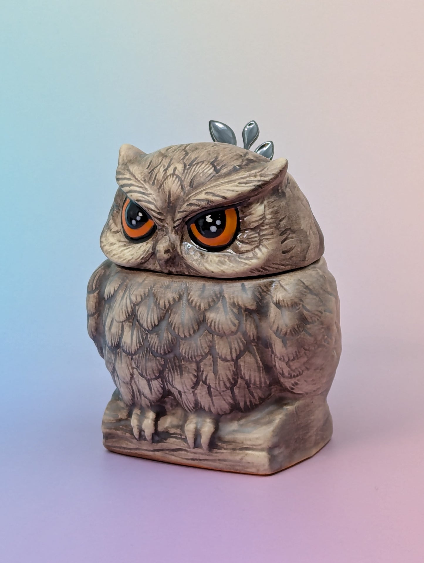 Owl Sugar/Salt Bowl