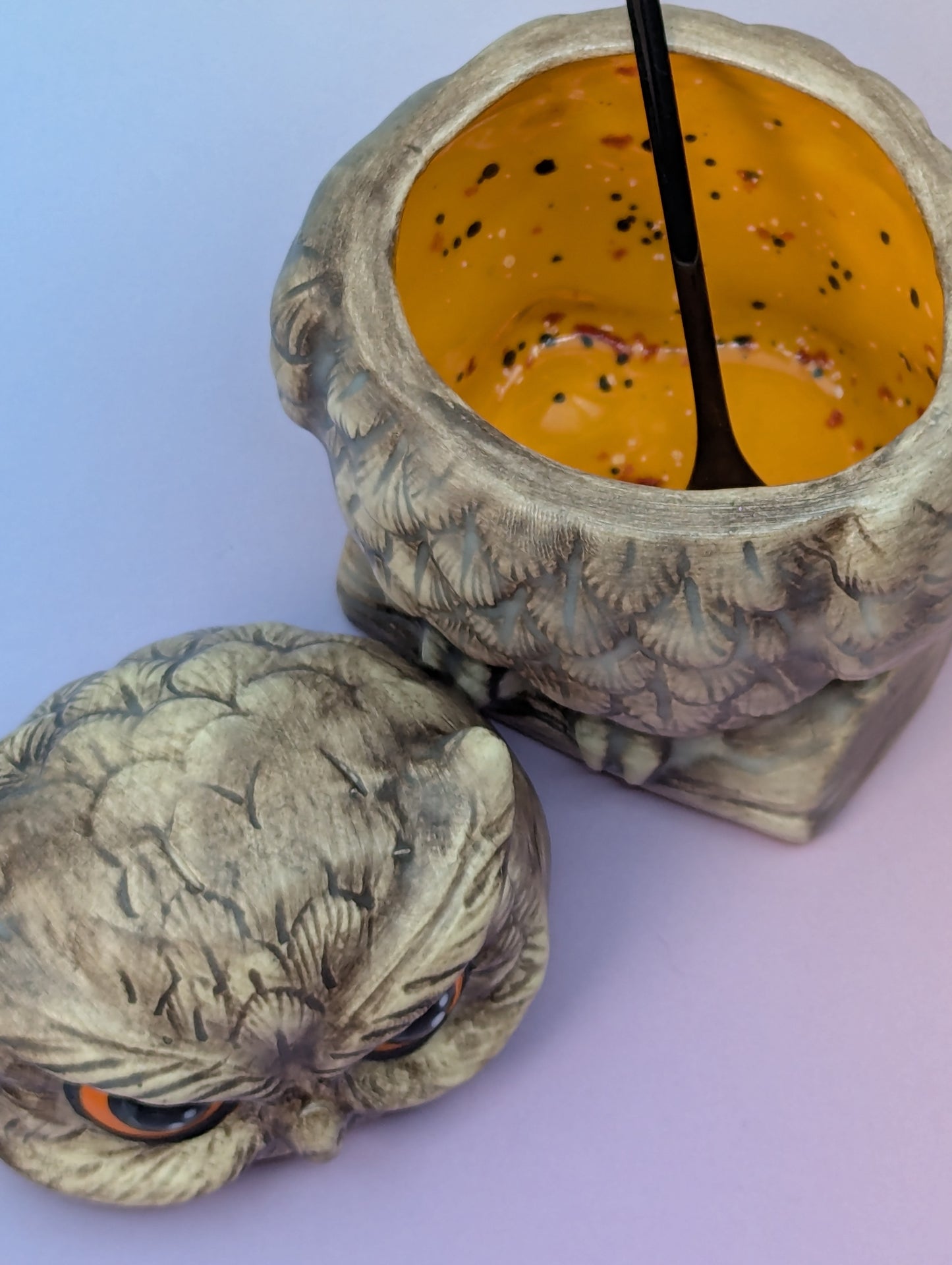 Owl Sugar/Salt Bowl