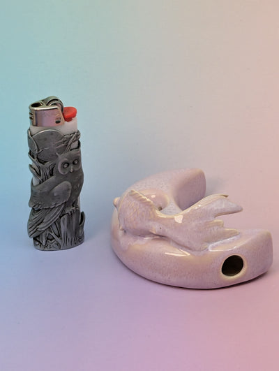 Goldie on Moon Pipe