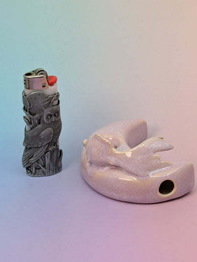 Goldie on Moon Pipe