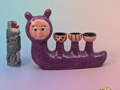 Inchworm Triple Bowl Pipe