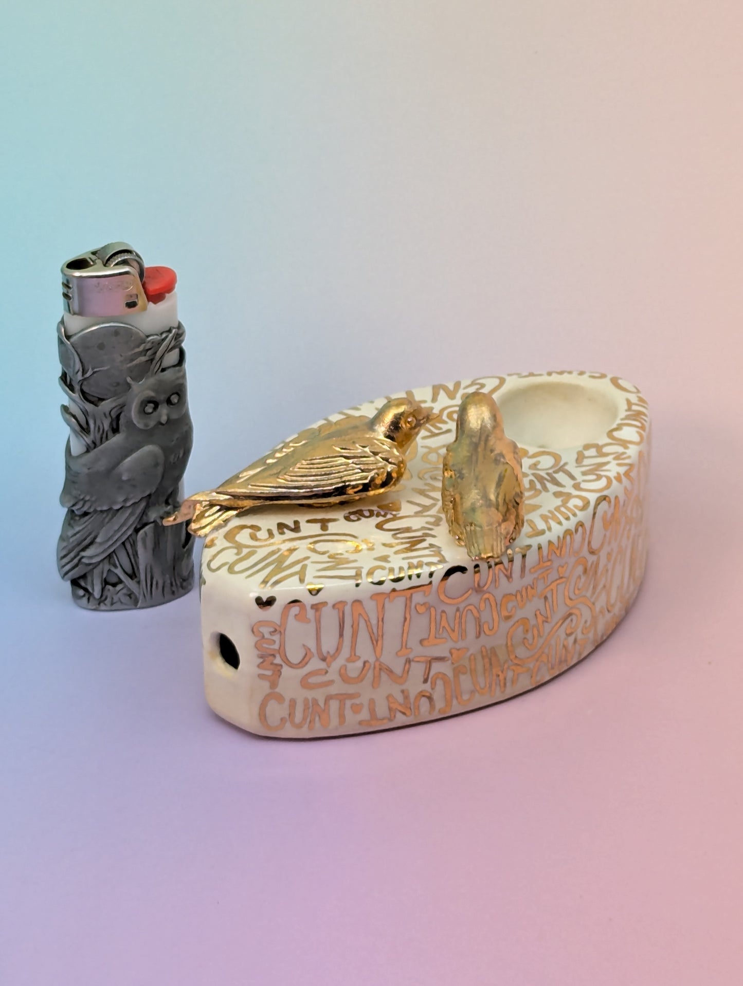 Double Bird Cunt Pipe