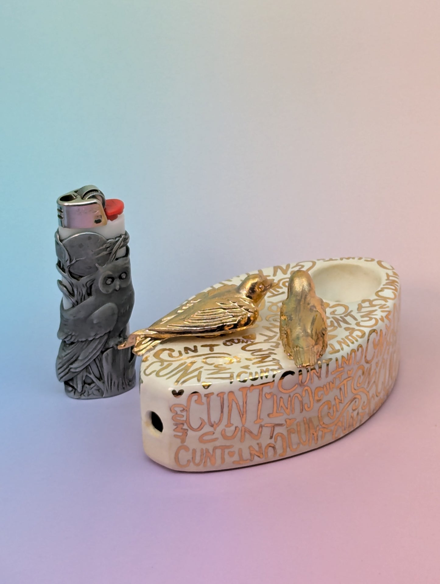 Double Bird Cunt Pipe