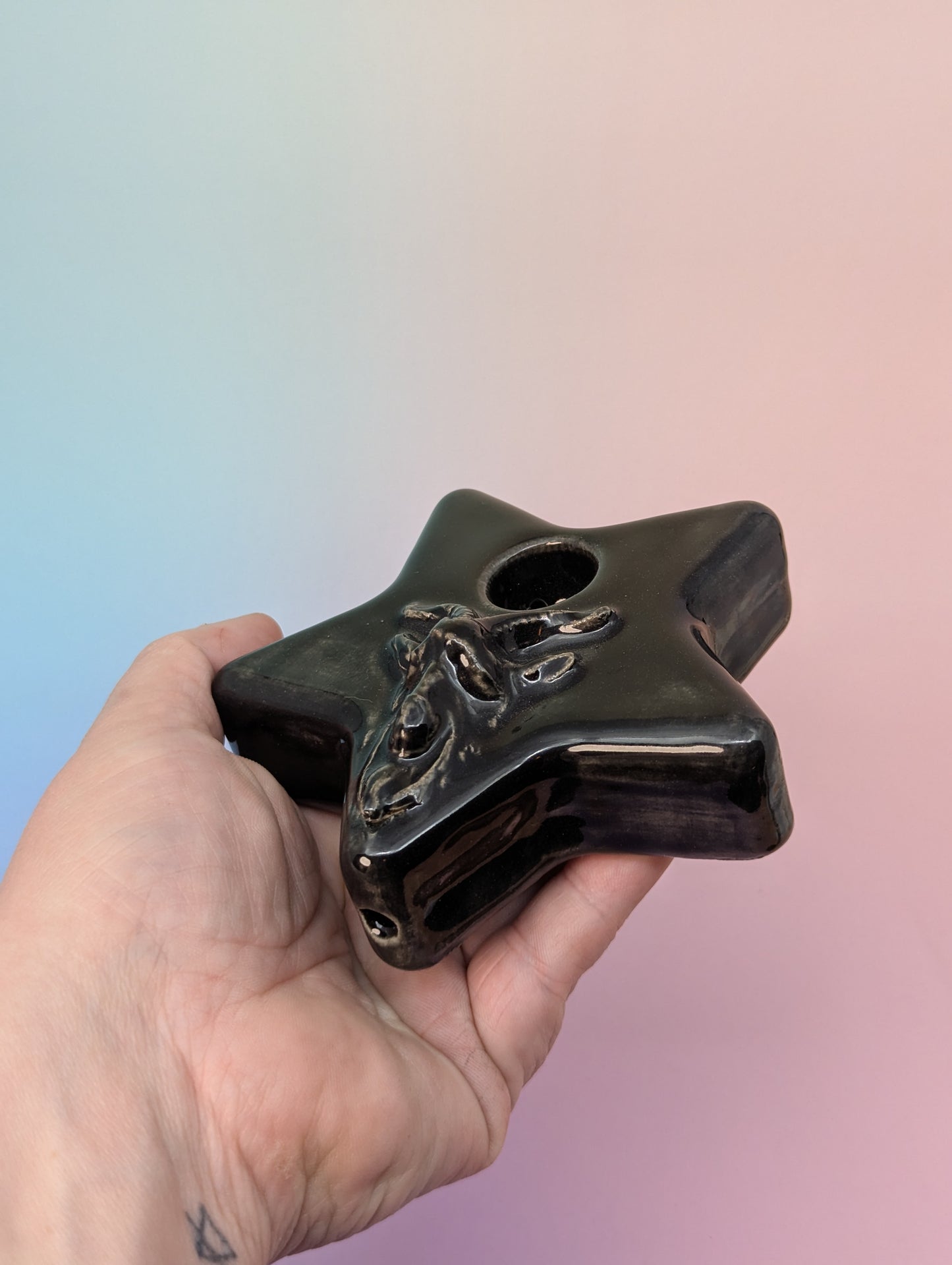 Baphomet Star Pipe