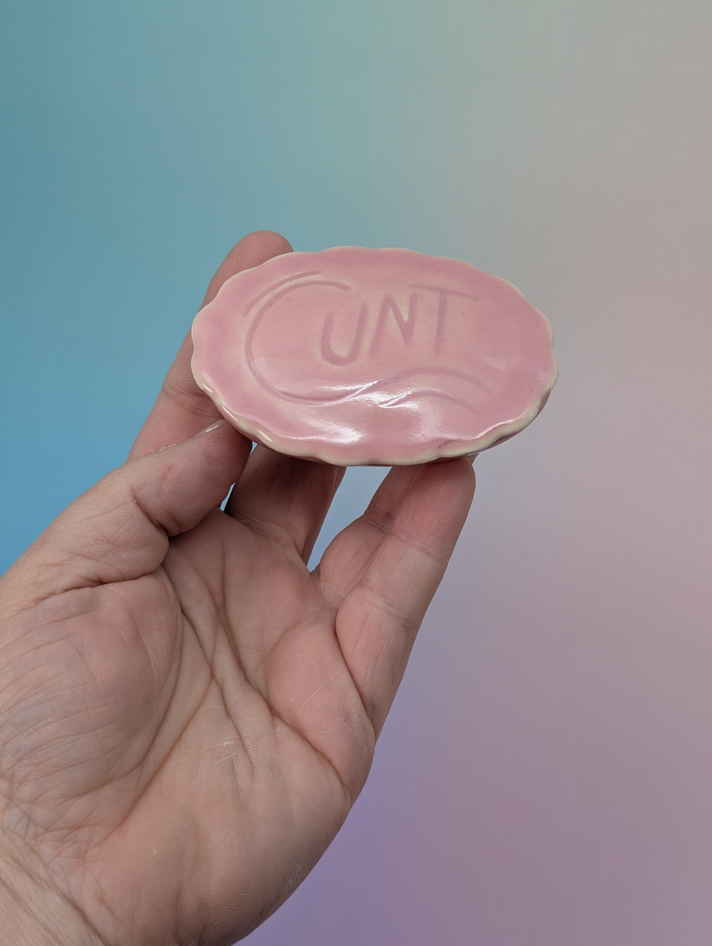 Cunt Oval Pillbox