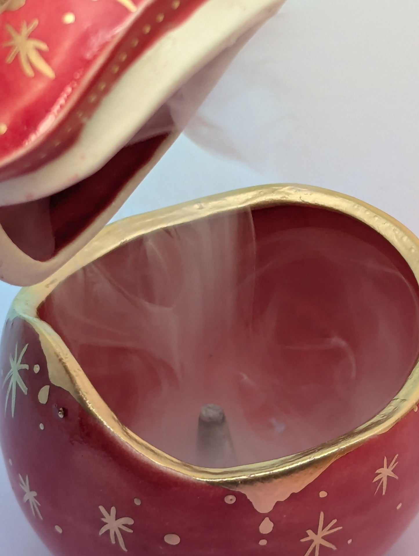 Apple Jar/Vase with Holes