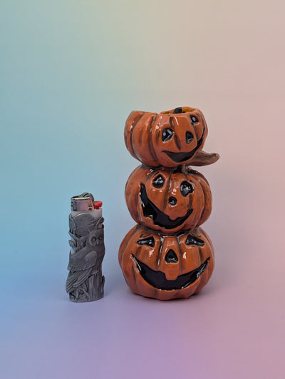 Stack of Pumpkins Vase/Candle Holder