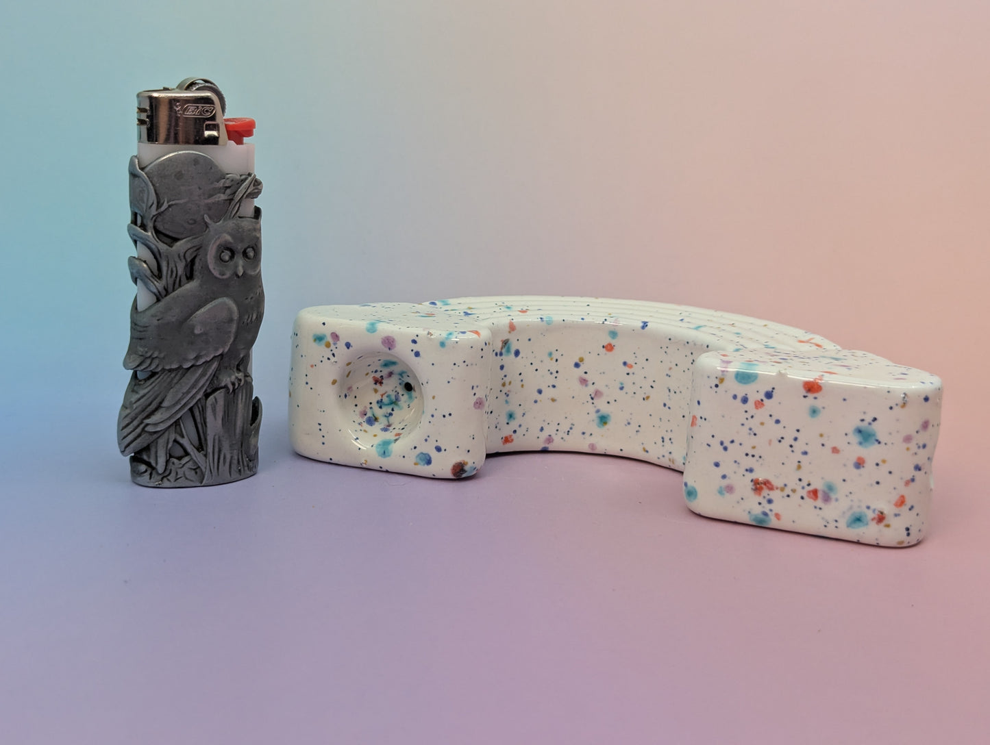 Rainbow Confetti Pipe