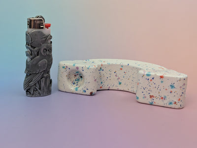 Rainbow Confetti Pipe