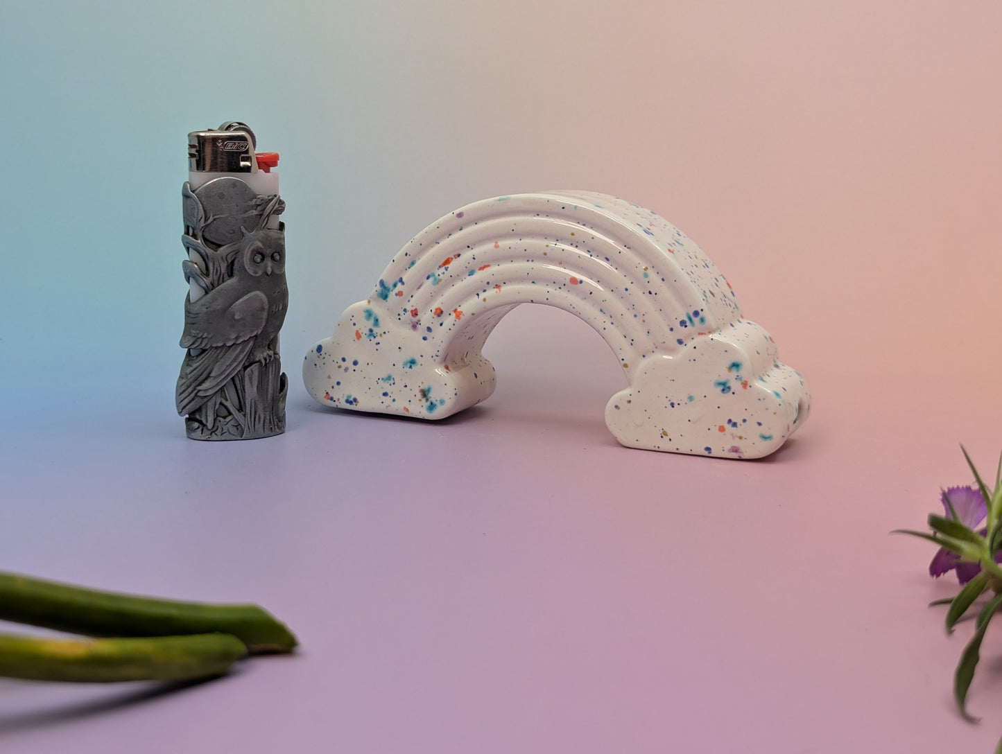 Rainbow Confetti Pipe
