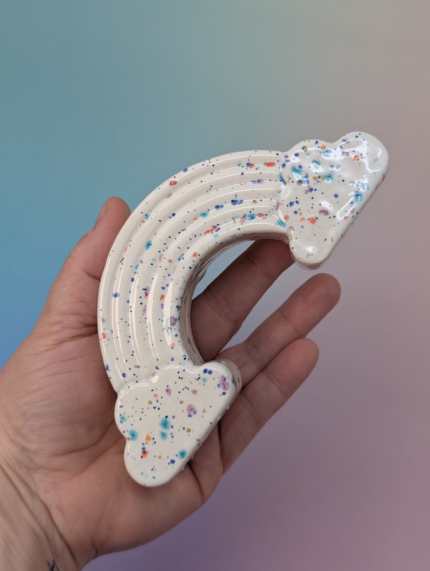 Rainbow Confetti Pipe
