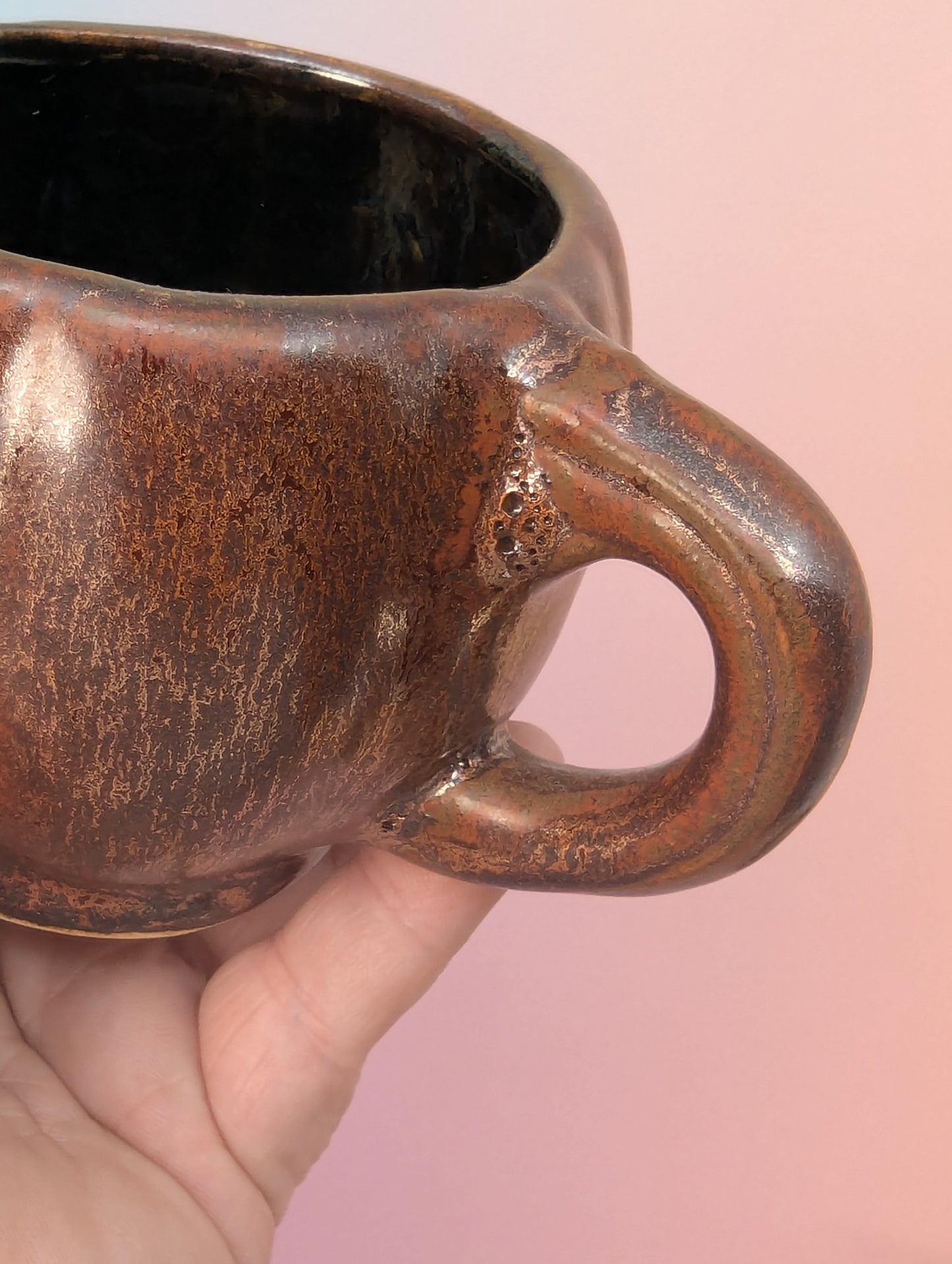 Pumpkin Jar W/Handles