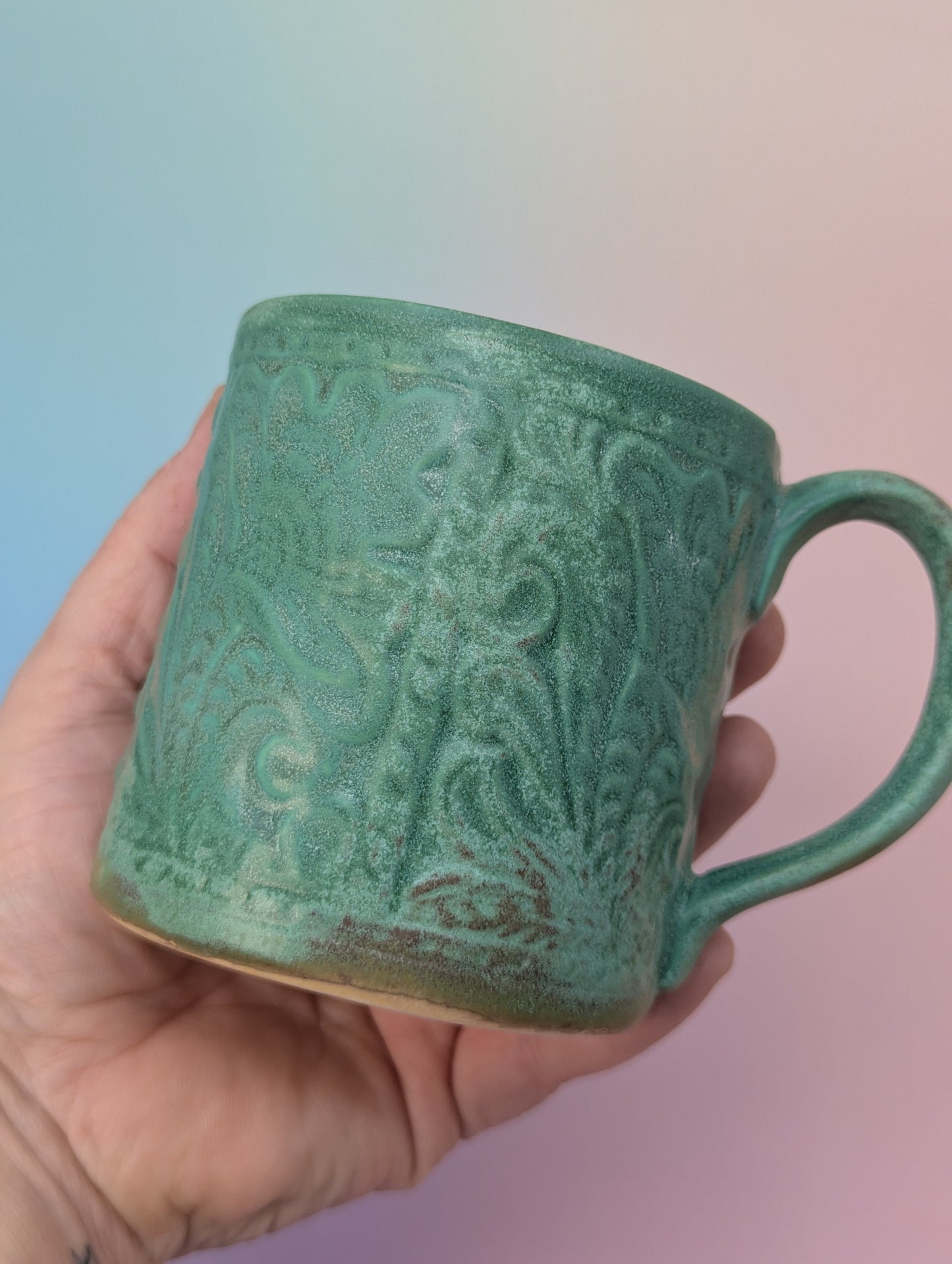 Leather Mug