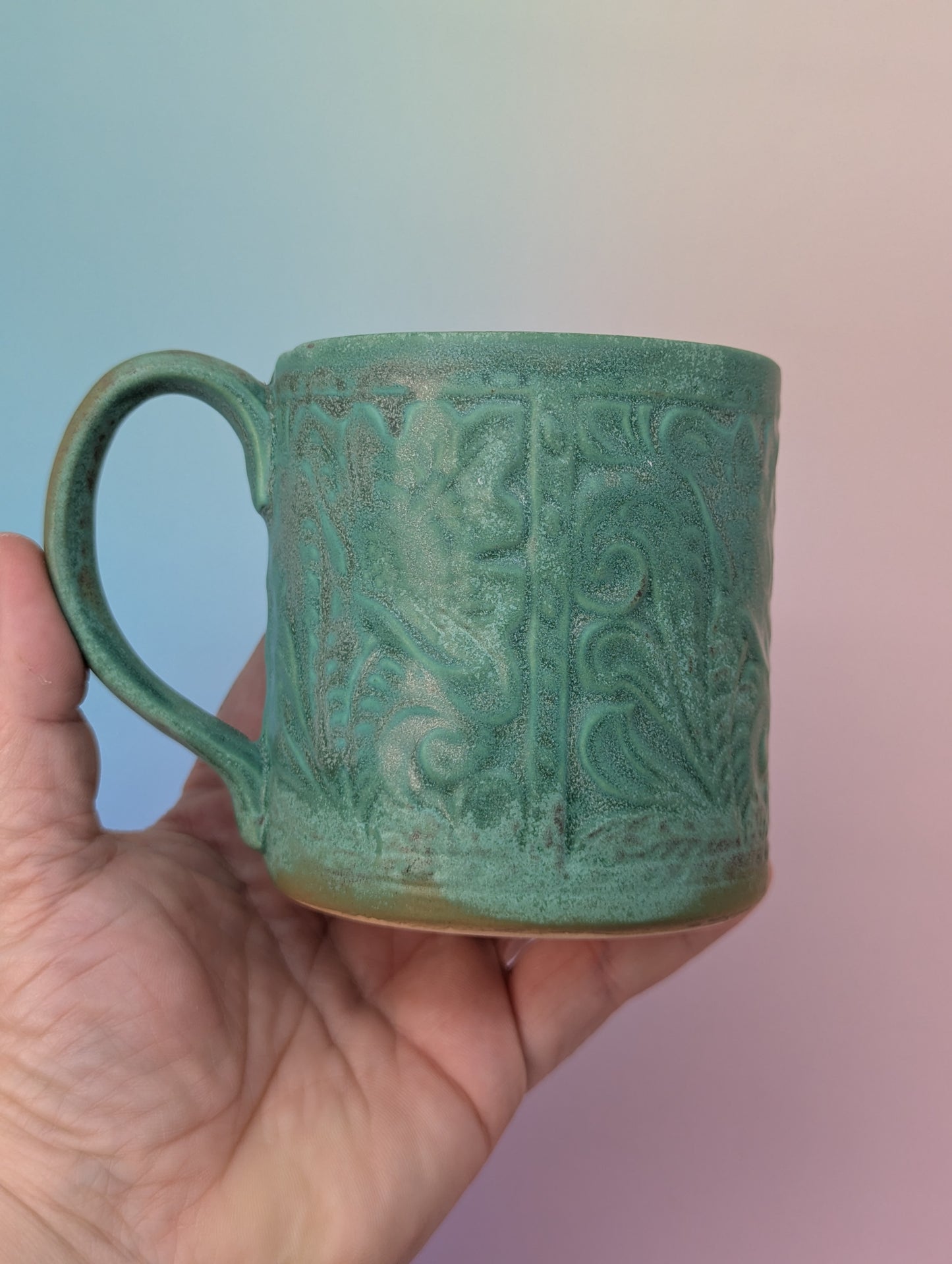 Leather Mug