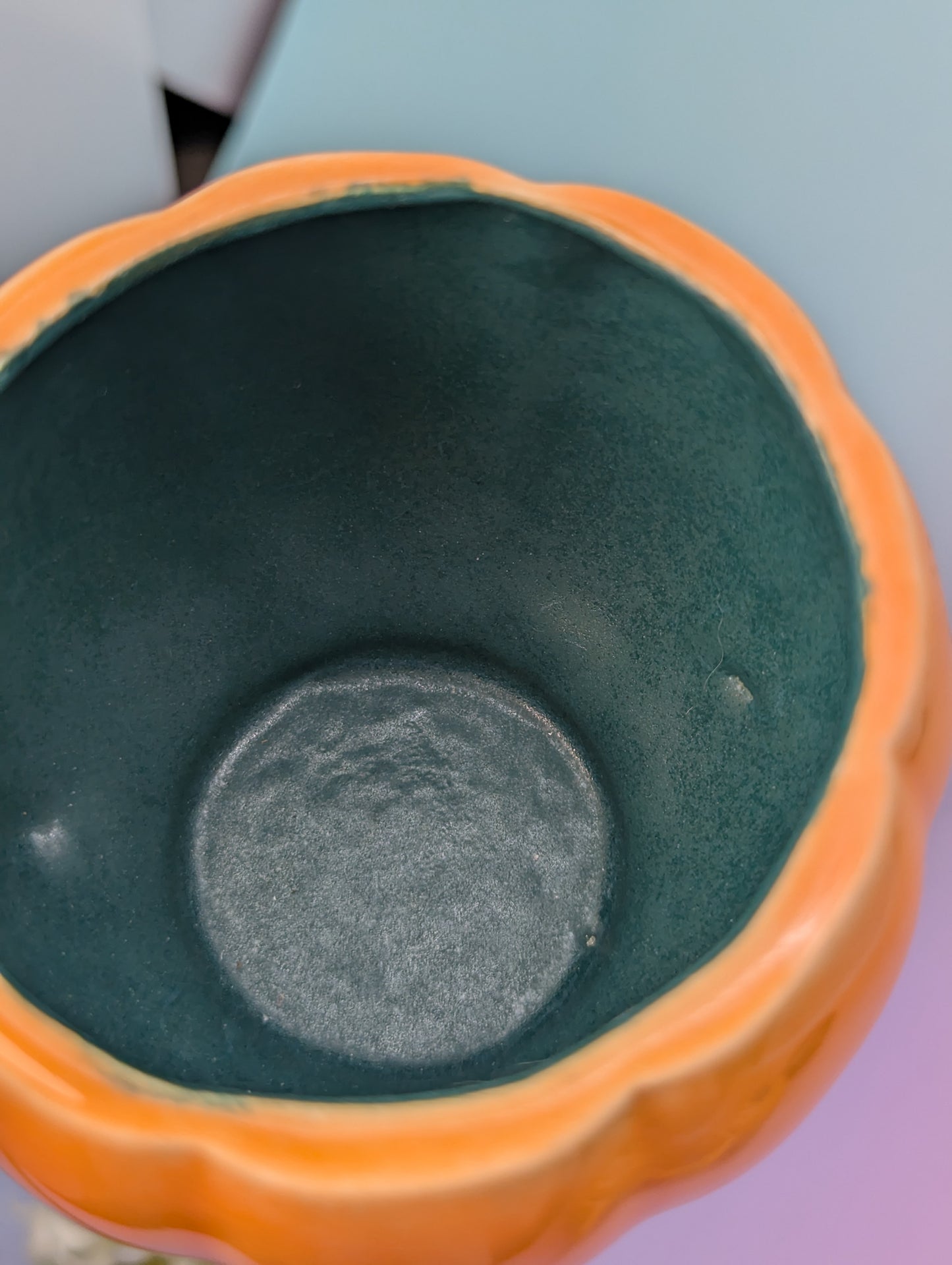 Pumpkin Mug W/Lid