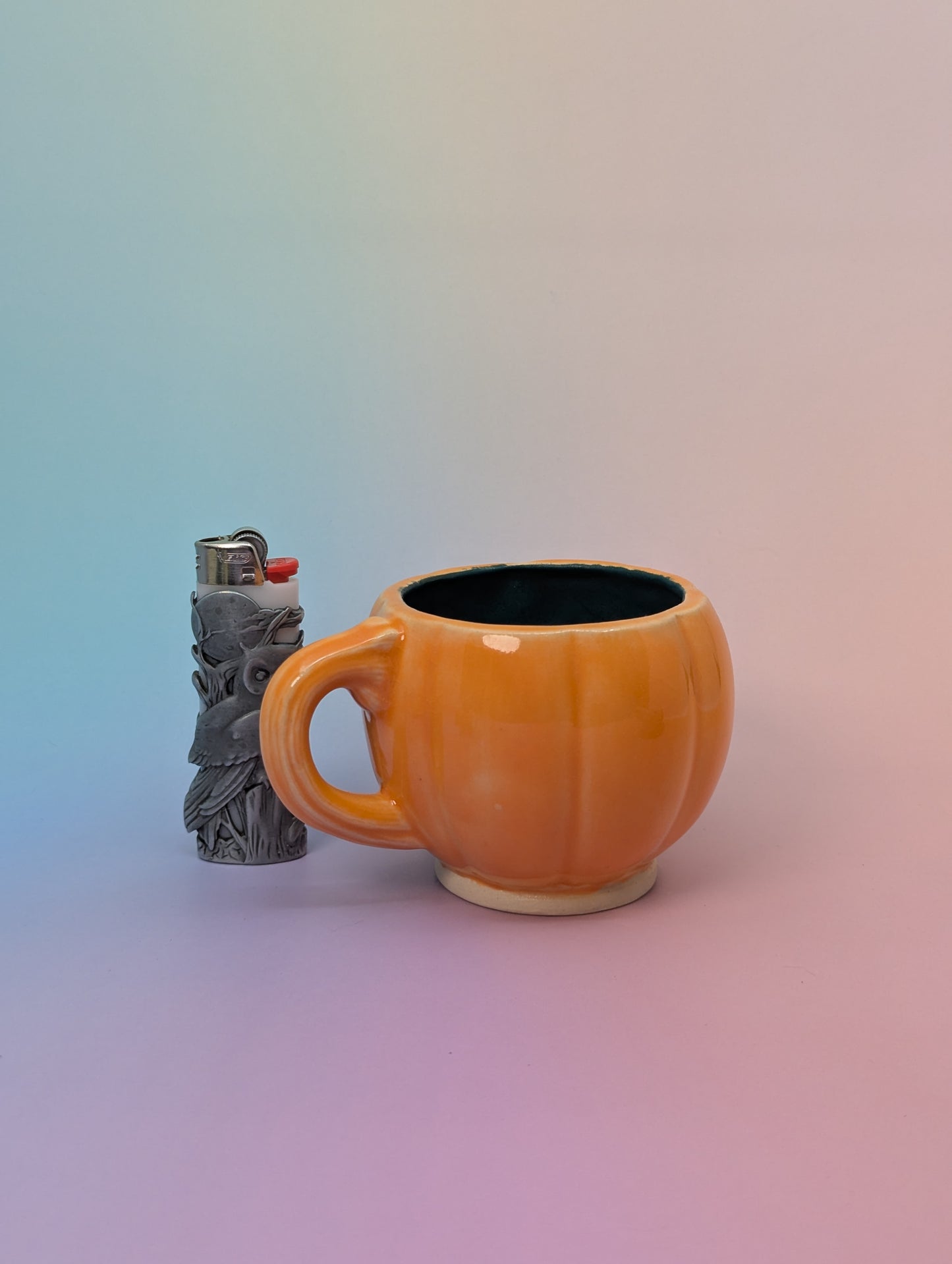 Pumpkin Mug W/Lid