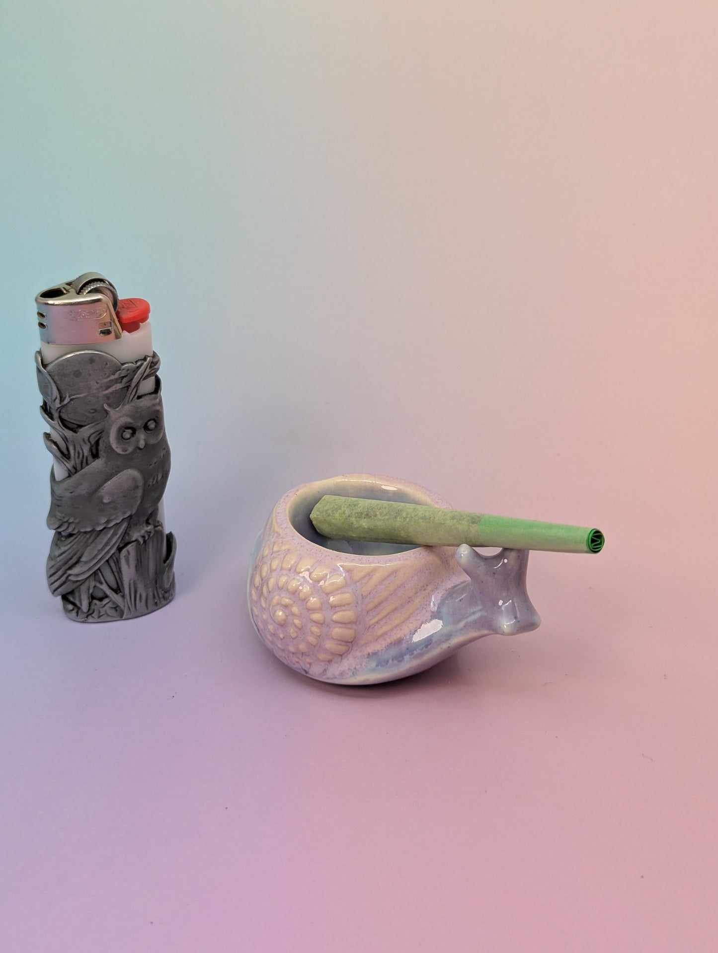 Snail Personal Ashtray - Lavender