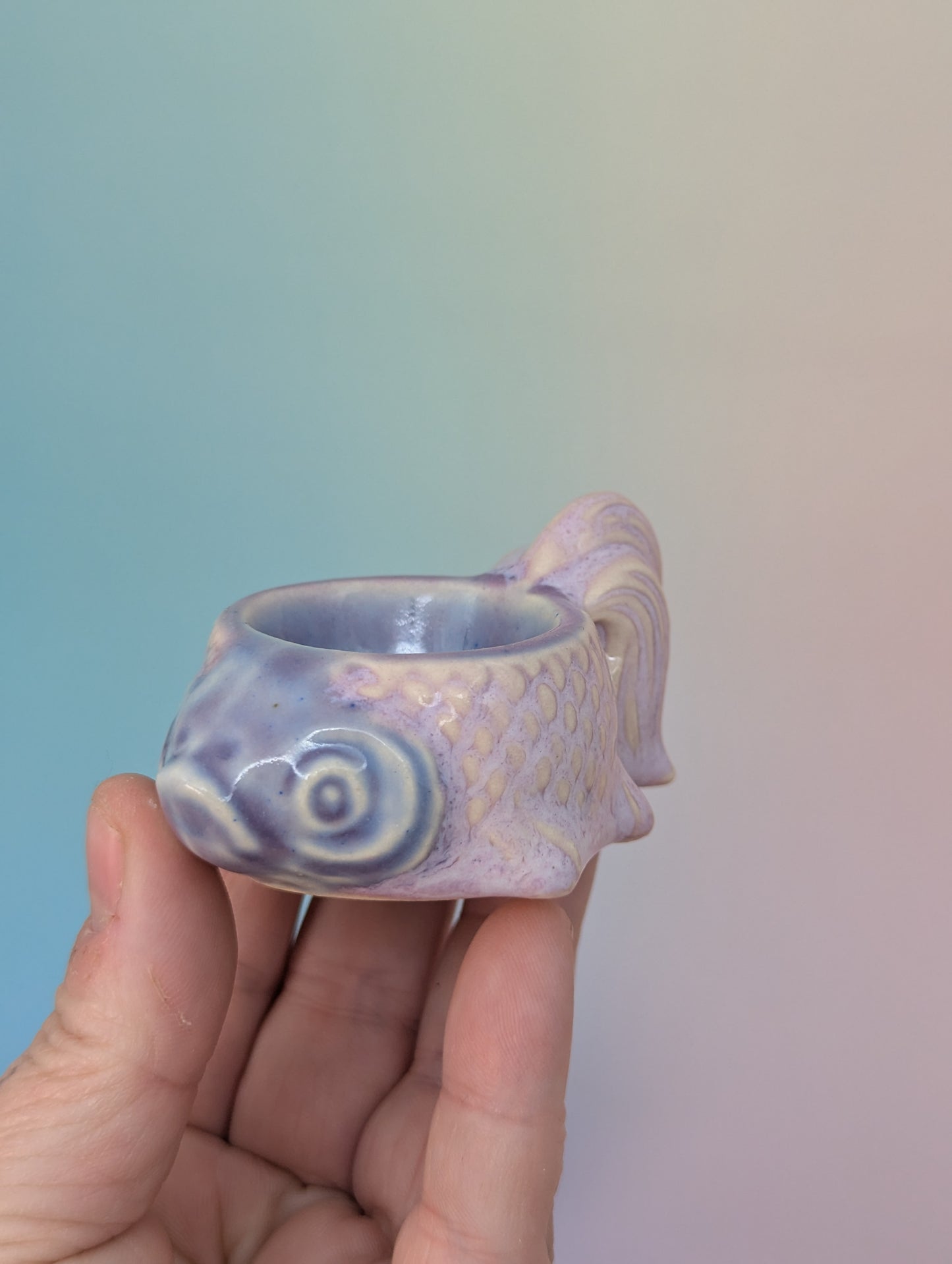 Fishy Personal Ashtray - Purples