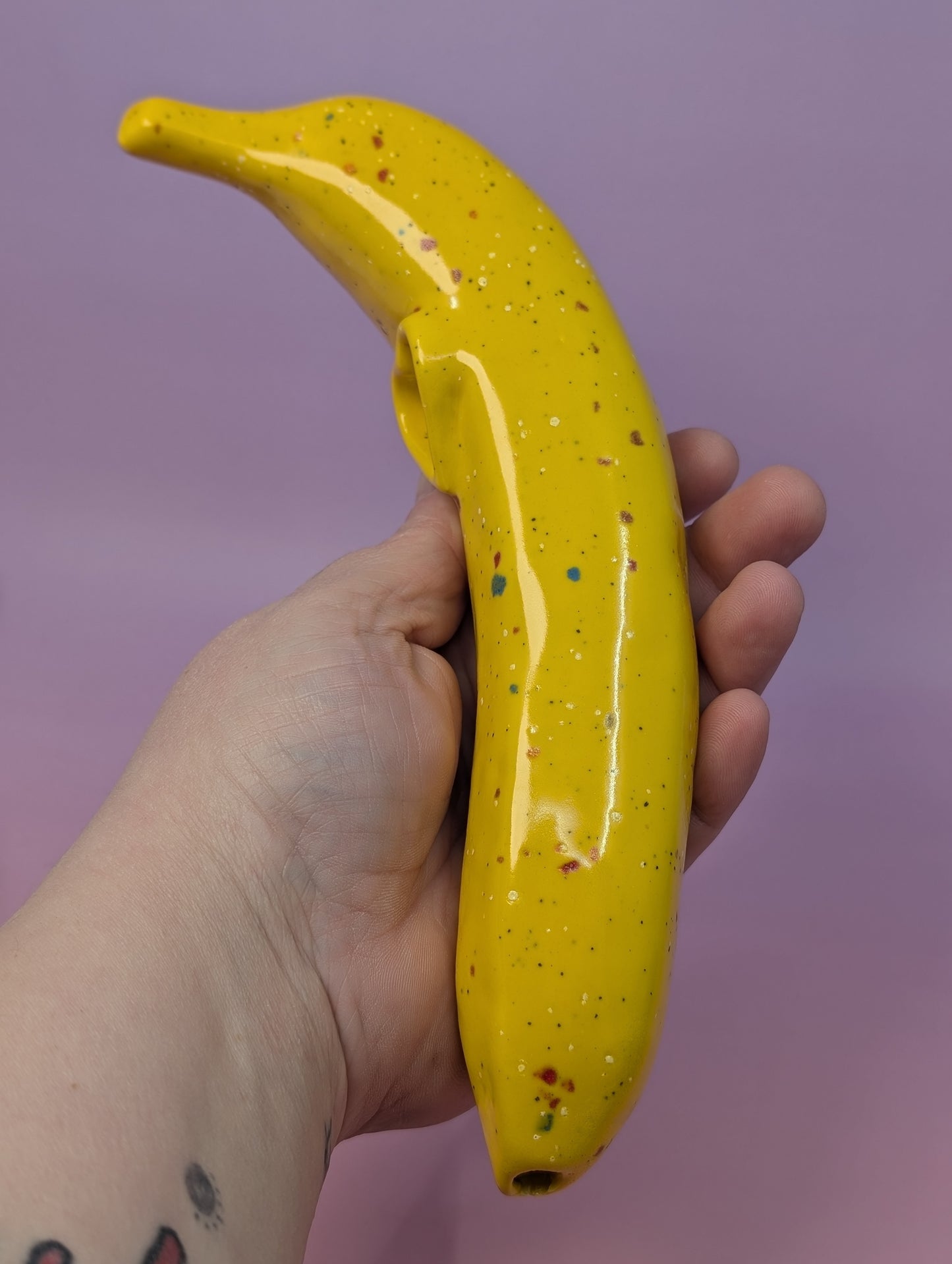 Banana Pipe Heart Bowl