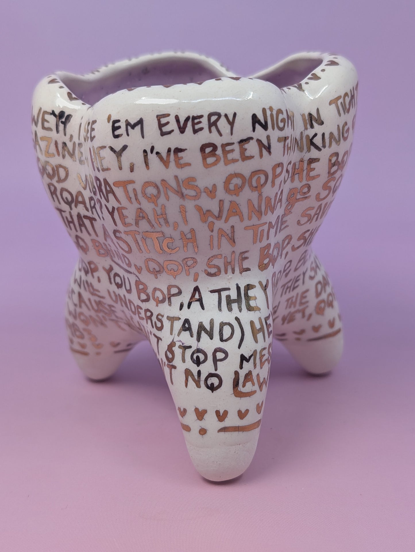 "She Bop" Vase