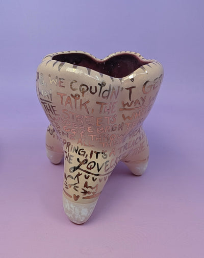 "The Lovecats" Vase
