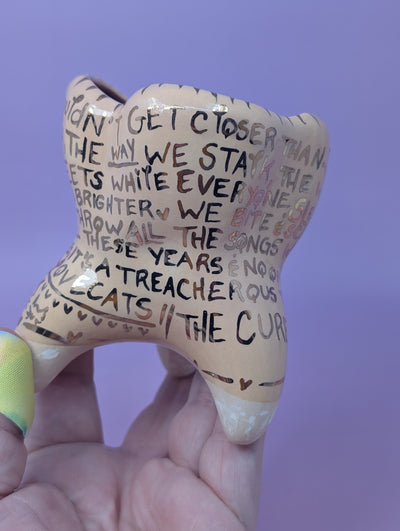 "The Lovecats" Vase